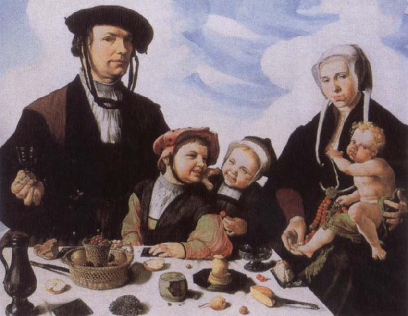 Maerten Jacobsz van Heemskerck Family portrait